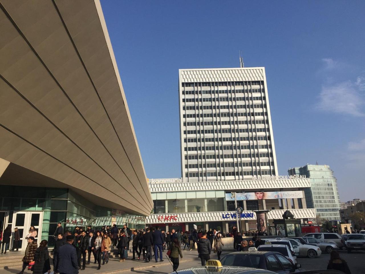 Demir Yol Plaza Hotel Baku Eksteriør bilde