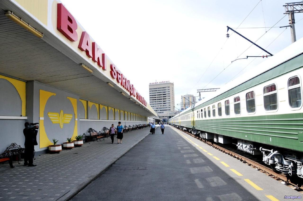 Demir Yol Plaza Hotel Baku Eksteriør bilde